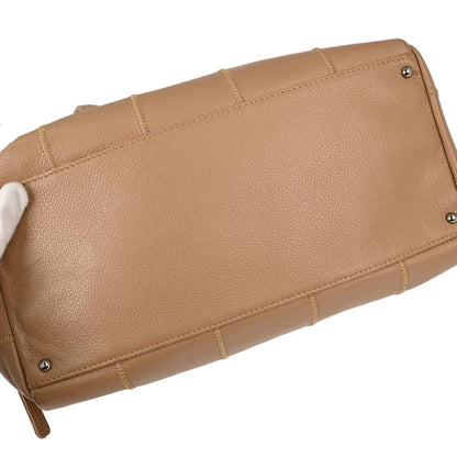 Chanel 2004-2005 Brown Caviar Skin Wild Stitch Choco Bar Handbag
