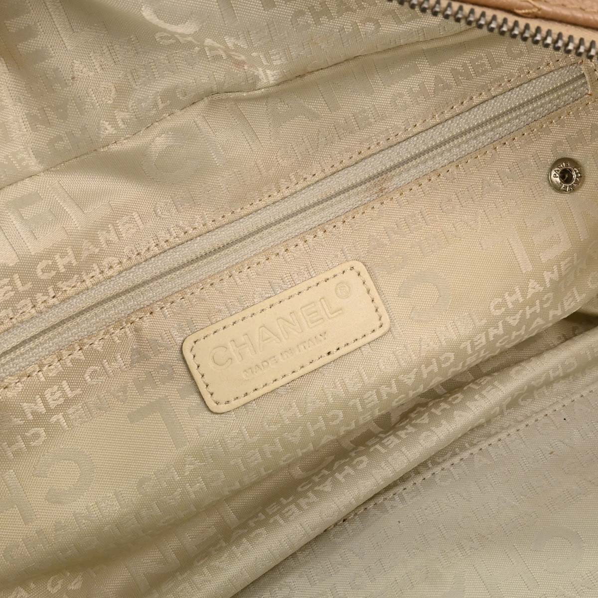 Chanel 2004-2005 Brown Caviar Skin Wild Stitch Choco Bar Handbag