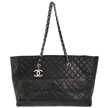 Chanel Black Calfskin In the Business Tote Handbag