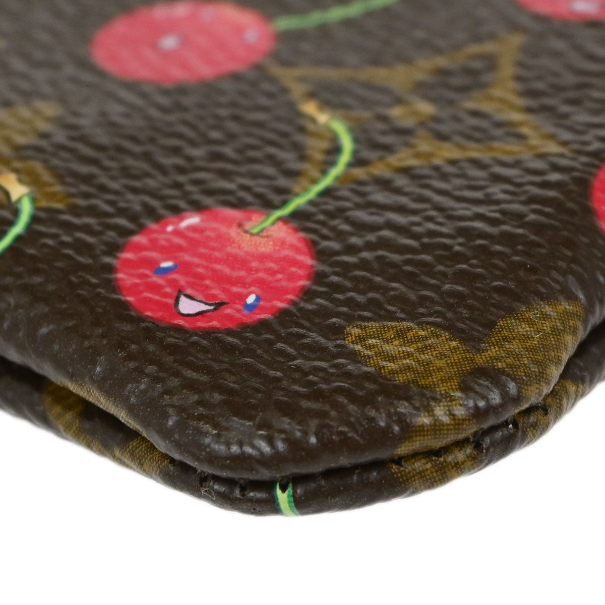 Louis Vuitton Cherry Pochette Cles Coin Purse Wallet M95042