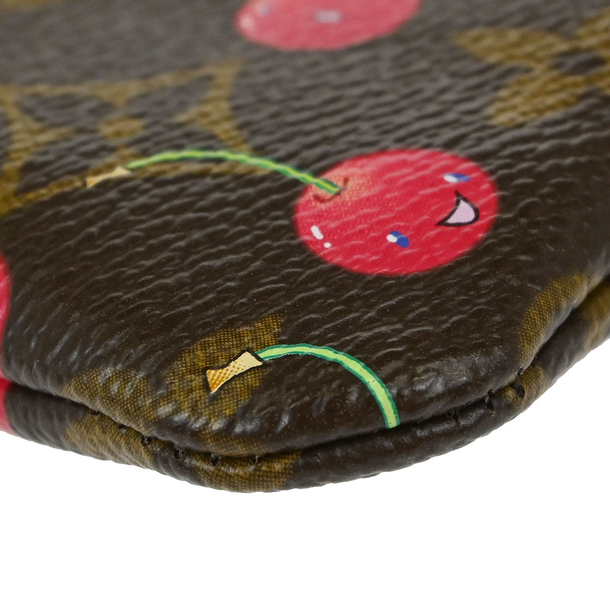 Louis Vuitton Cherry Pochette Cles Coin Purse Wallet M95042