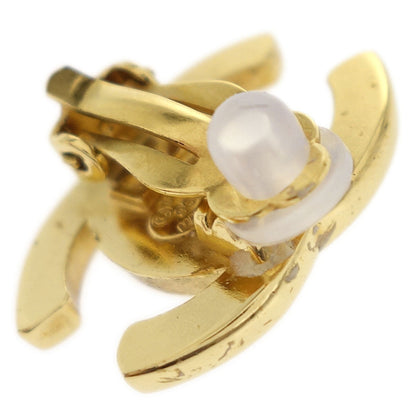 Chanel CC Turnlock Clip-On Earrings Gold Small 96P