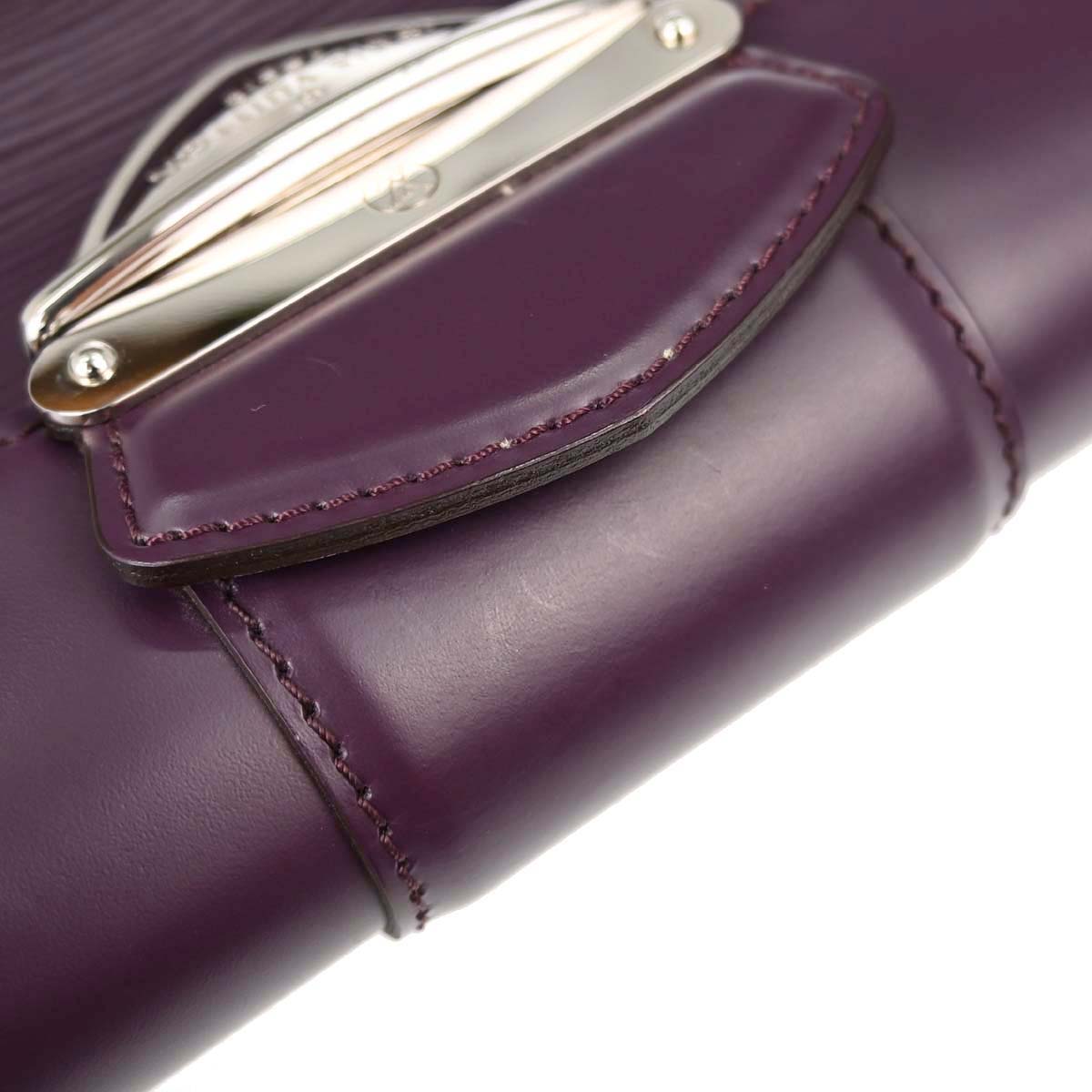 Louis Vuitton Purple Epi Pochette Montaigne Handbag M5929K