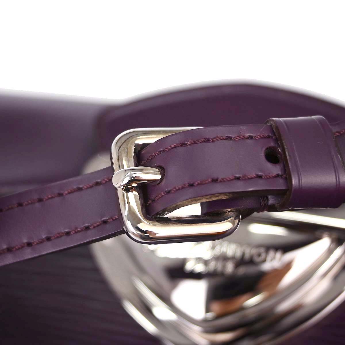 Louis Vuitton Purple Epi Pochette Montaigne Handbag M5929K