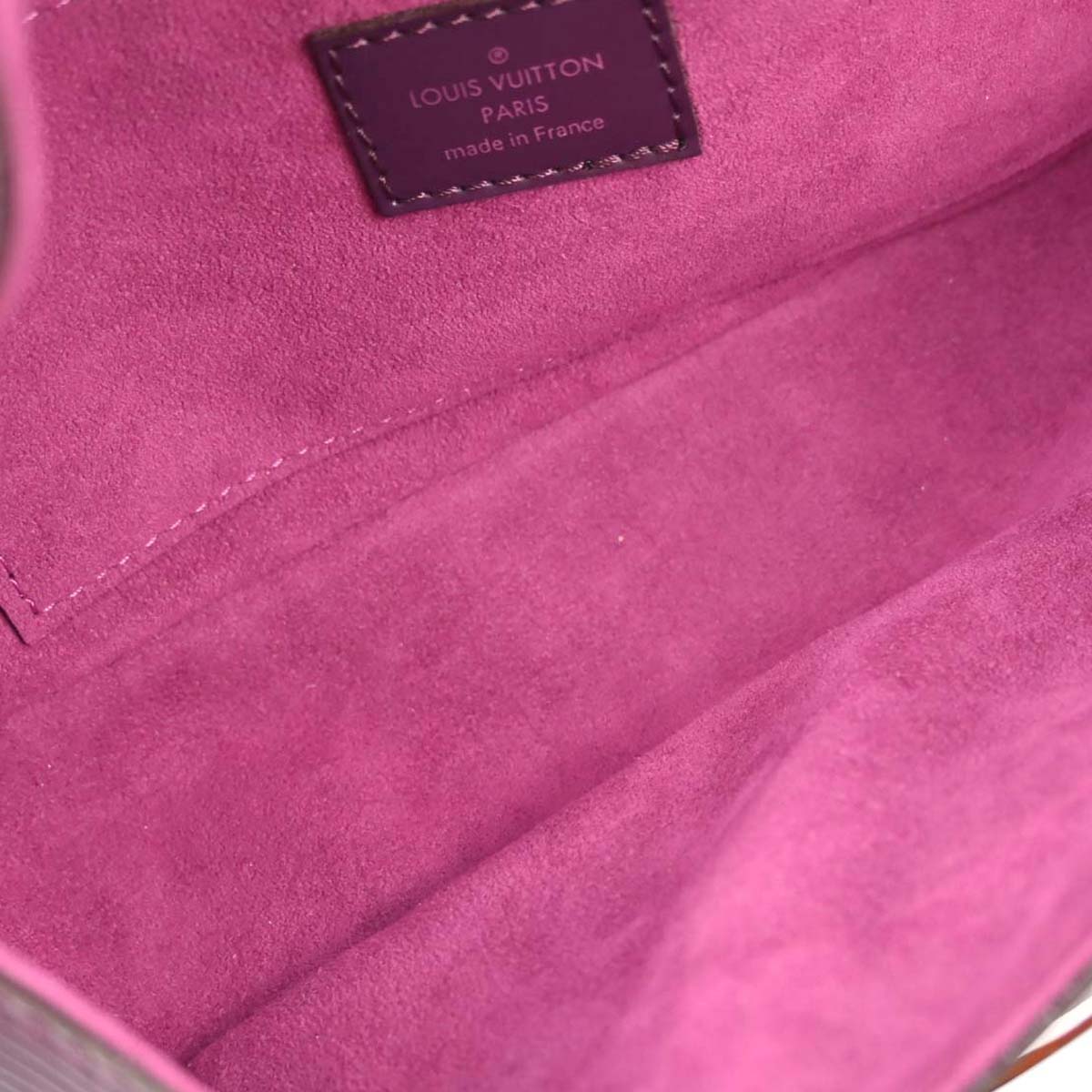 Louis Vuitton Purple Epi Pochette Montaigne Handbag M5929K