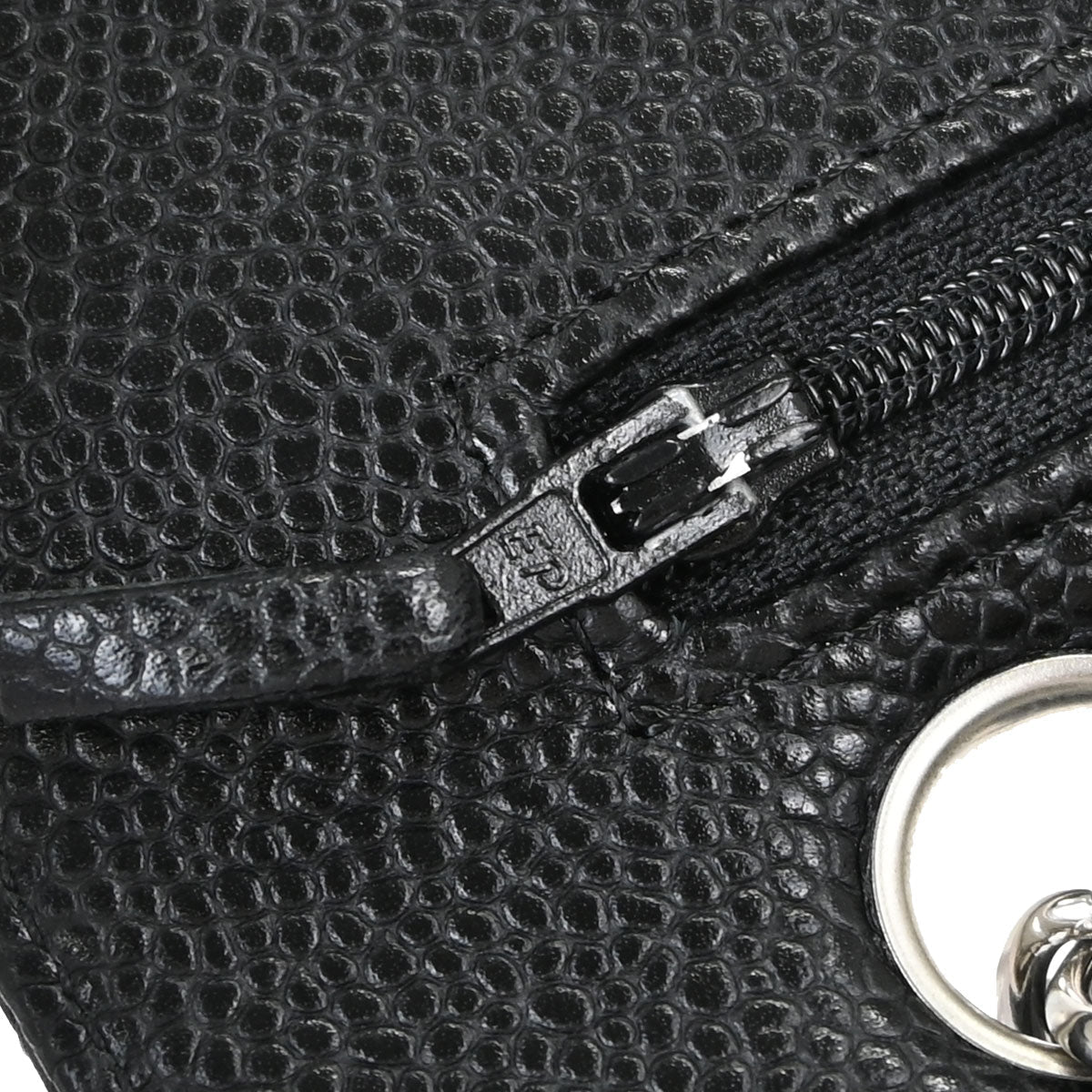 Chanel 2008-2009 Black Caviar Skin Medium Classic Double Flap Shoulder Bag