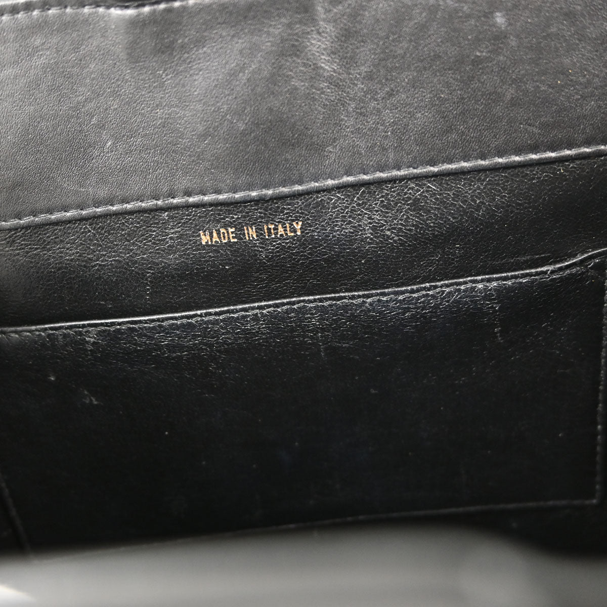 Chanel 1997-1999 Black Calfskin Faux Tortoiseshell Handbag