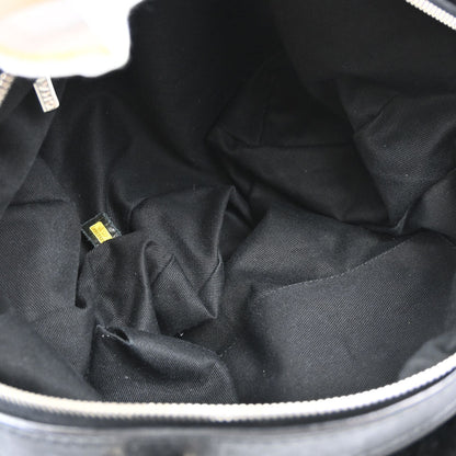 Chanel Black Lapin Fur Tote Handbag