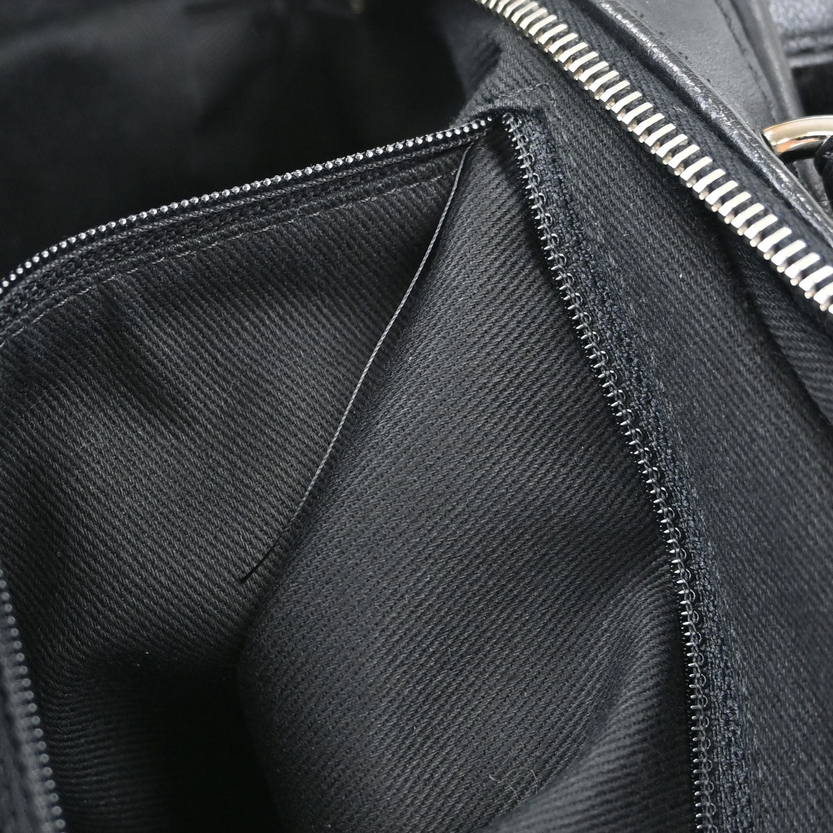 Chanel Black Lapin Fur Tote Handbag