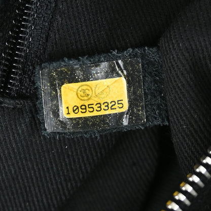 Chanel Black Lapin Fur Tote Handbag