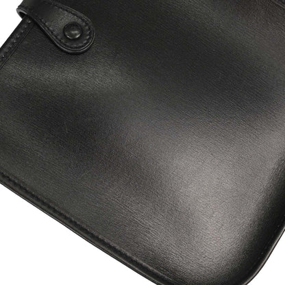 Hermes Black Box Calf Evelyne TPM Shoulder Bag