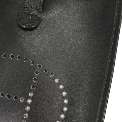 Hermes Black Box Calf Evelyne TPM Shoulder Bag