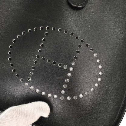 Hermes Black Box Calf Evelyne TPM Shoulder Bag