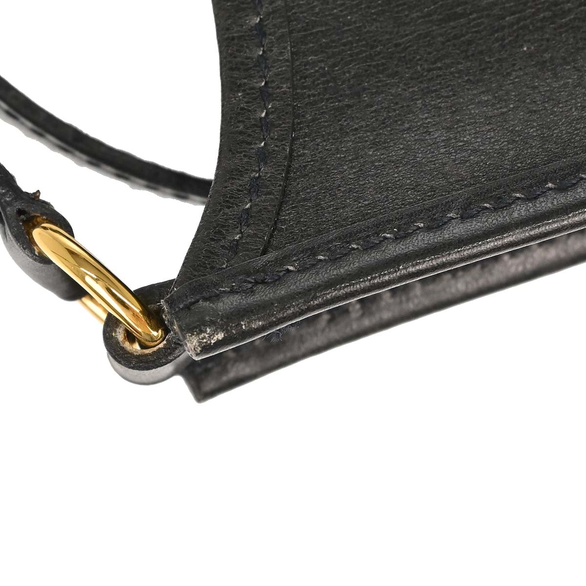 Hermes Black Box Calf Evelyne TPM Shoulder Bag