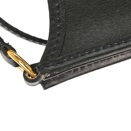Hermes Black Box Calf Evelyne TPM Shoulder Bag