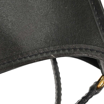 Hermes Black Box Calf Evelyne TPM Shoulder Bag