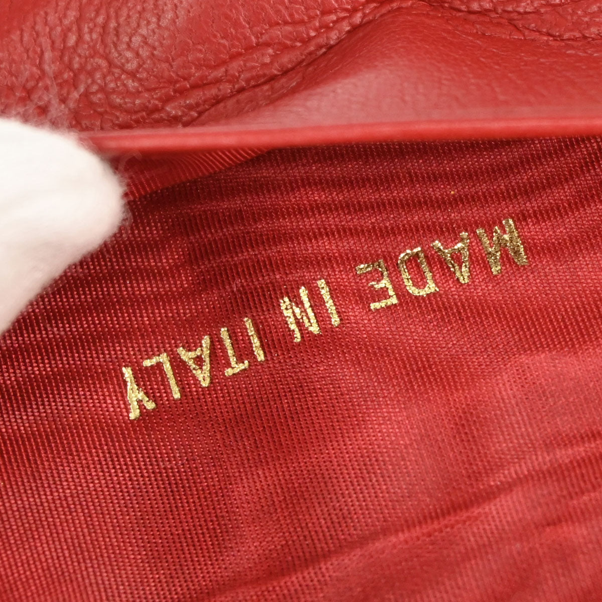 Chanel 6 Hook Key Case Red Caviar Skin Small Good