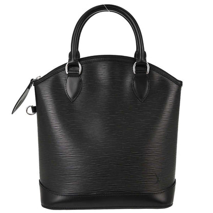 Louis Vuitton Black Epi Lockit PM Tote Handbag M42292