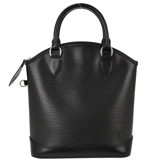 Louis Vuitton Black Epi Lockit PM Tote Handbag M42292