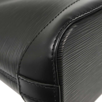 Louis Vuitton Black Epi Lockit PM Tote Handbag M42292
