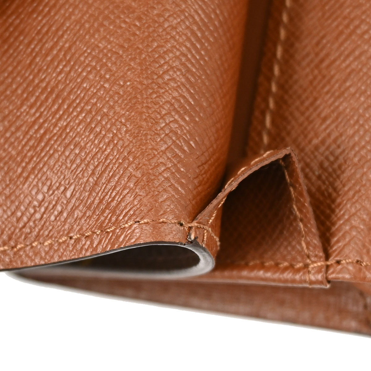 Louis Vuitton Monogram Porte Monnaie Plat Coin Case Wallet M61930