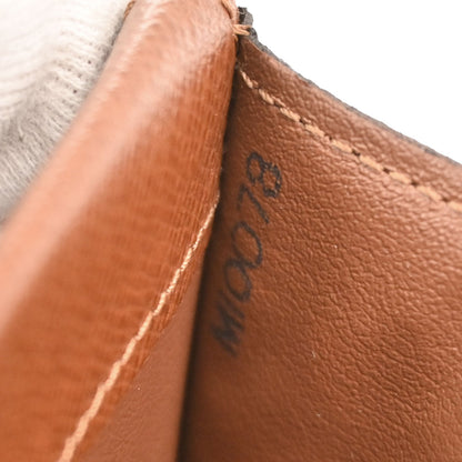 Louis Vuitton Monogram Porte Monnaie Plat Coin Case Wallet M61930