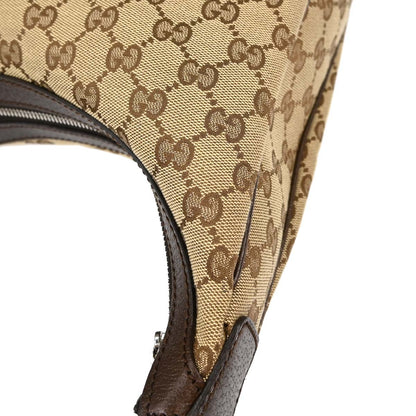 Gucci Beige Canvas GG Sherry Line Handbag