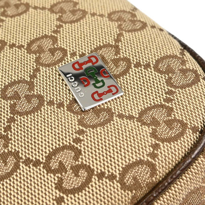 Gucci Beige Canvas GG Sherry Line Handbag