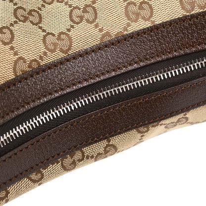 Gucci Beige Canvas GG Sherry Line Handbag