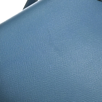 Hermes Blue Jean Courchevel Kelly 28 Retourne 2way Shoulder Handbag