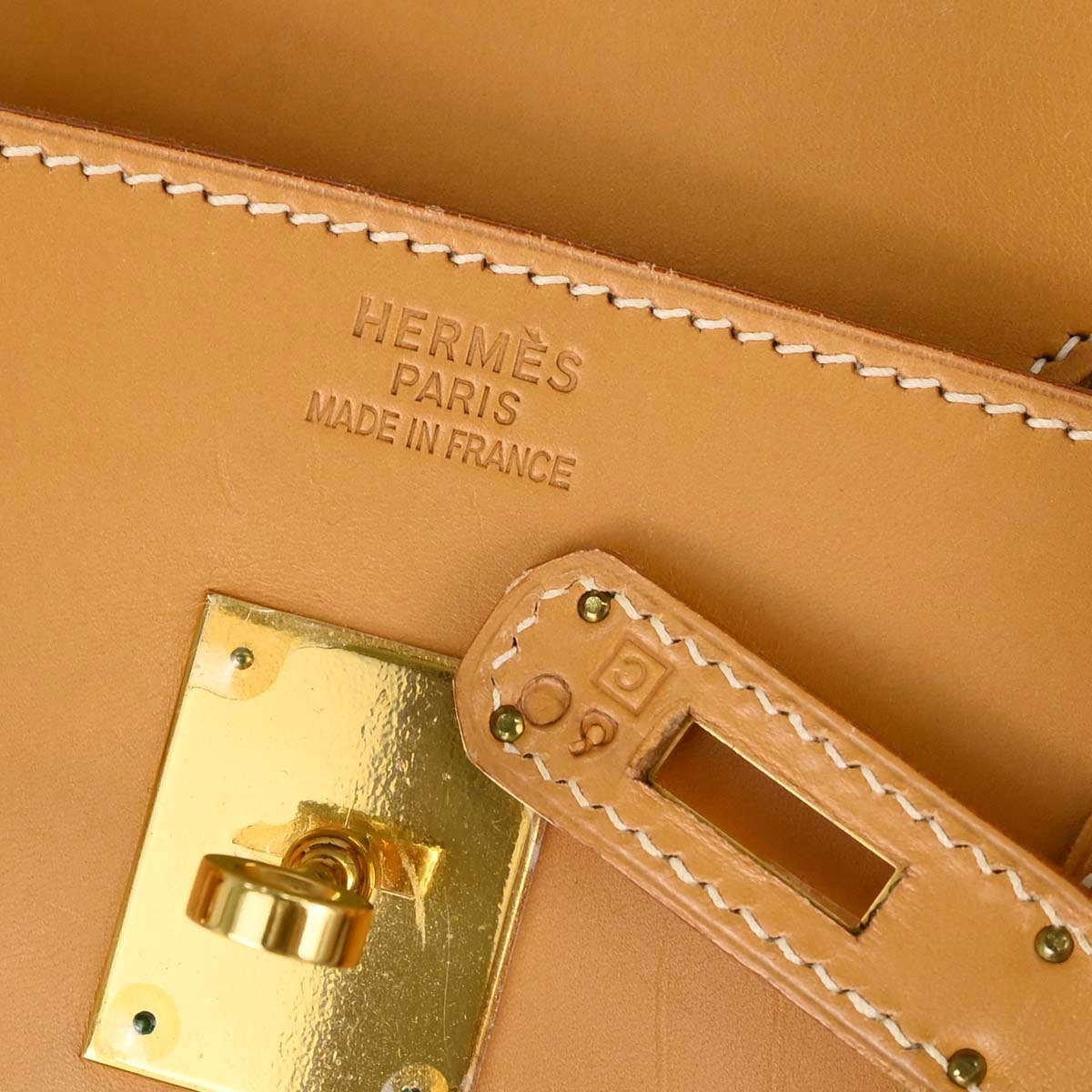 Hermes Blue Jean Natural Toile Jean Vache Birkin 40 Handbag