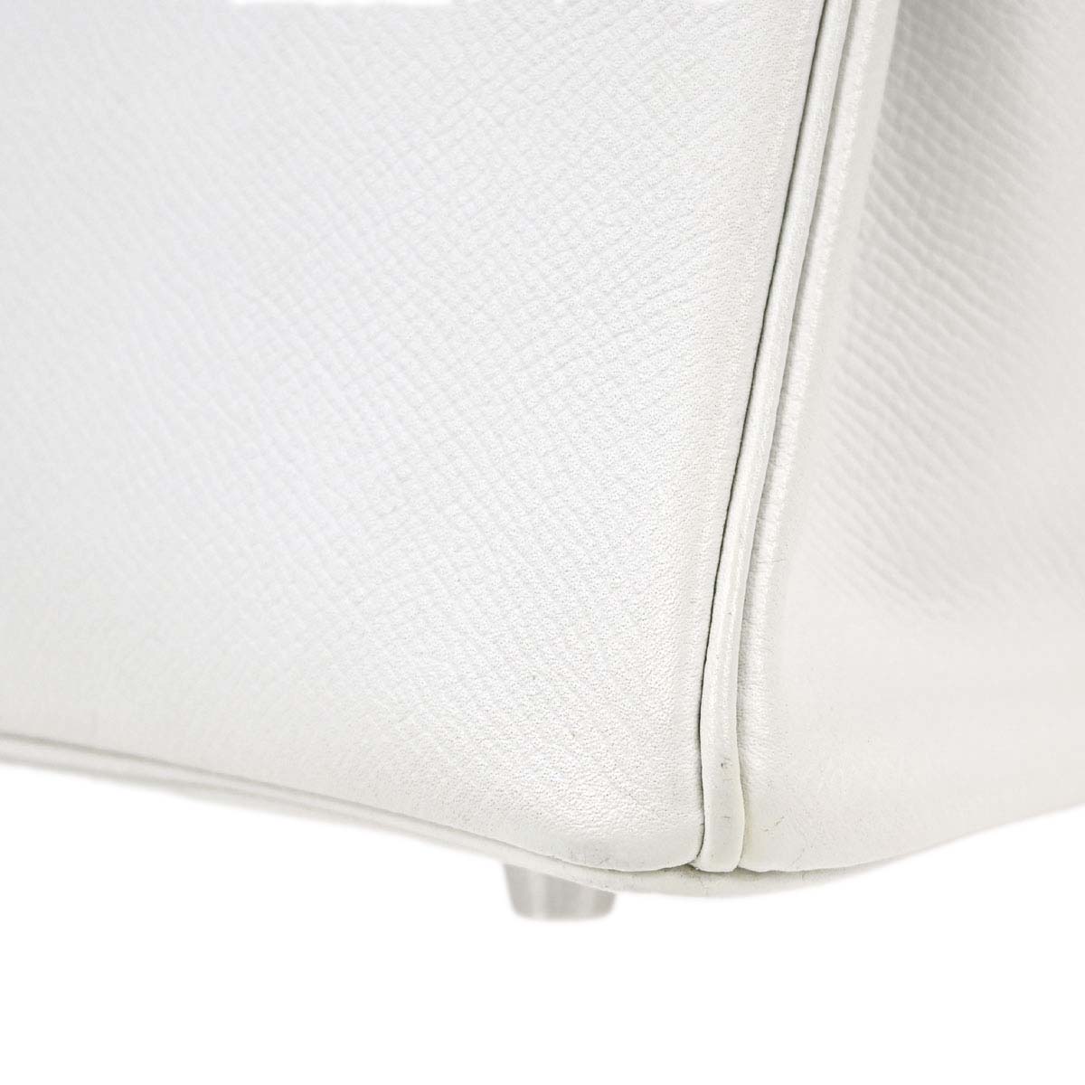 Hermes White Epsom Birkin 25 Handbag