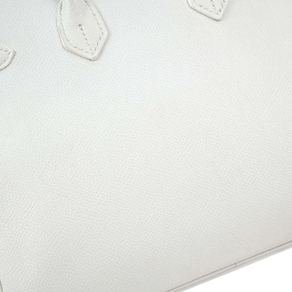 Hermes White Epsom Birkin 25 Handbag