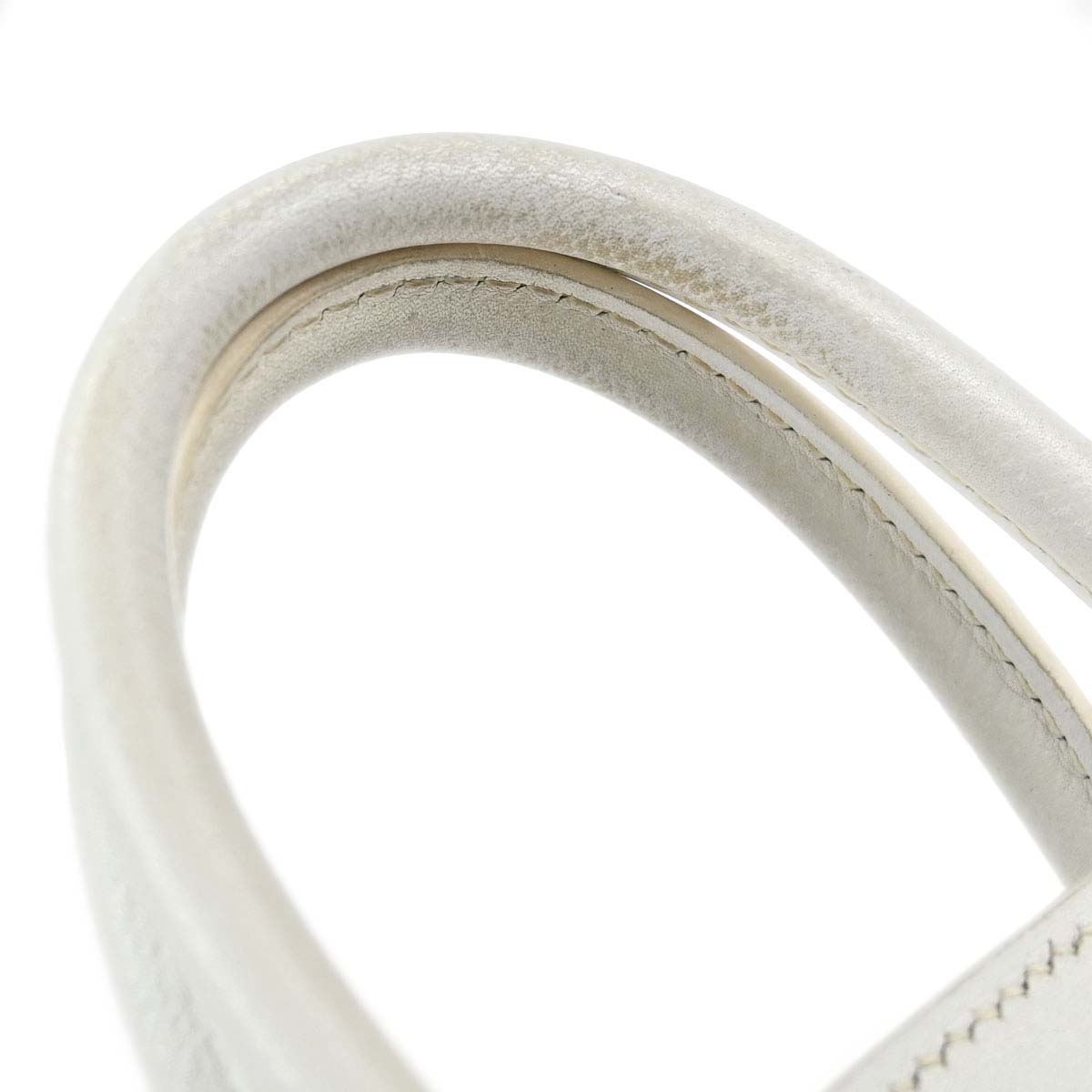 Hermes White Epsom Birkin 25 Handbag