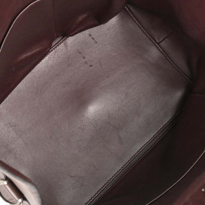 Hermes Bordeaux Evercolor Toolbox 26 2way Shoulder Handbag