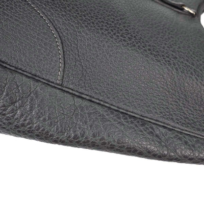 Hermes Graphite Buffalo Skipper Trim 31 Shoulder Bag