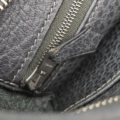 Hermes Graphite Buffalo Skipper Trim 31 Shoulder Bag