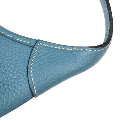 Hermes Blue Jean Taurillon Clemence Trim 31 Shoulder Bag