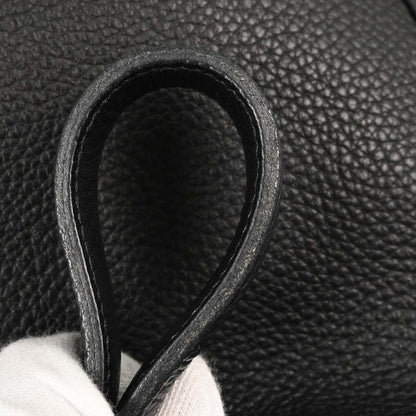 Hermes Black Taurillon Clemence Trim 31 Shoulder Bag