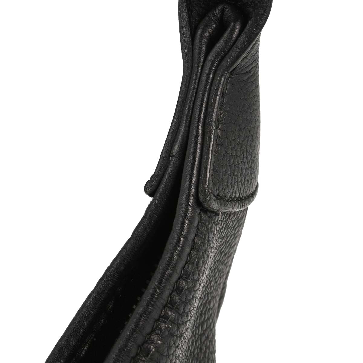 Hermes Black Taurillon Clemence Trim 31 Shoulder Bag