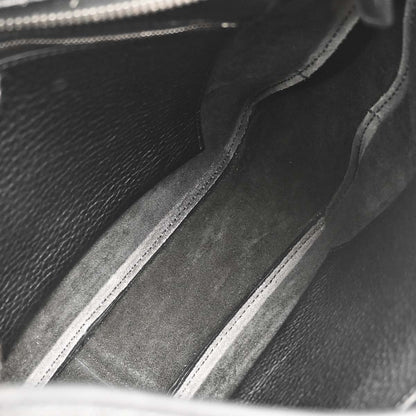 Hermes Black Taurillon Clemence Trim 31 Shoulder Bag