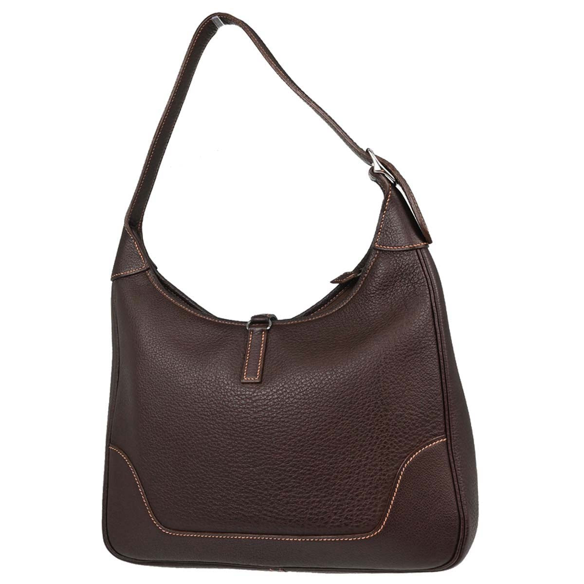 Hermes Havane Buffle Trim 31 Shoulder Bag