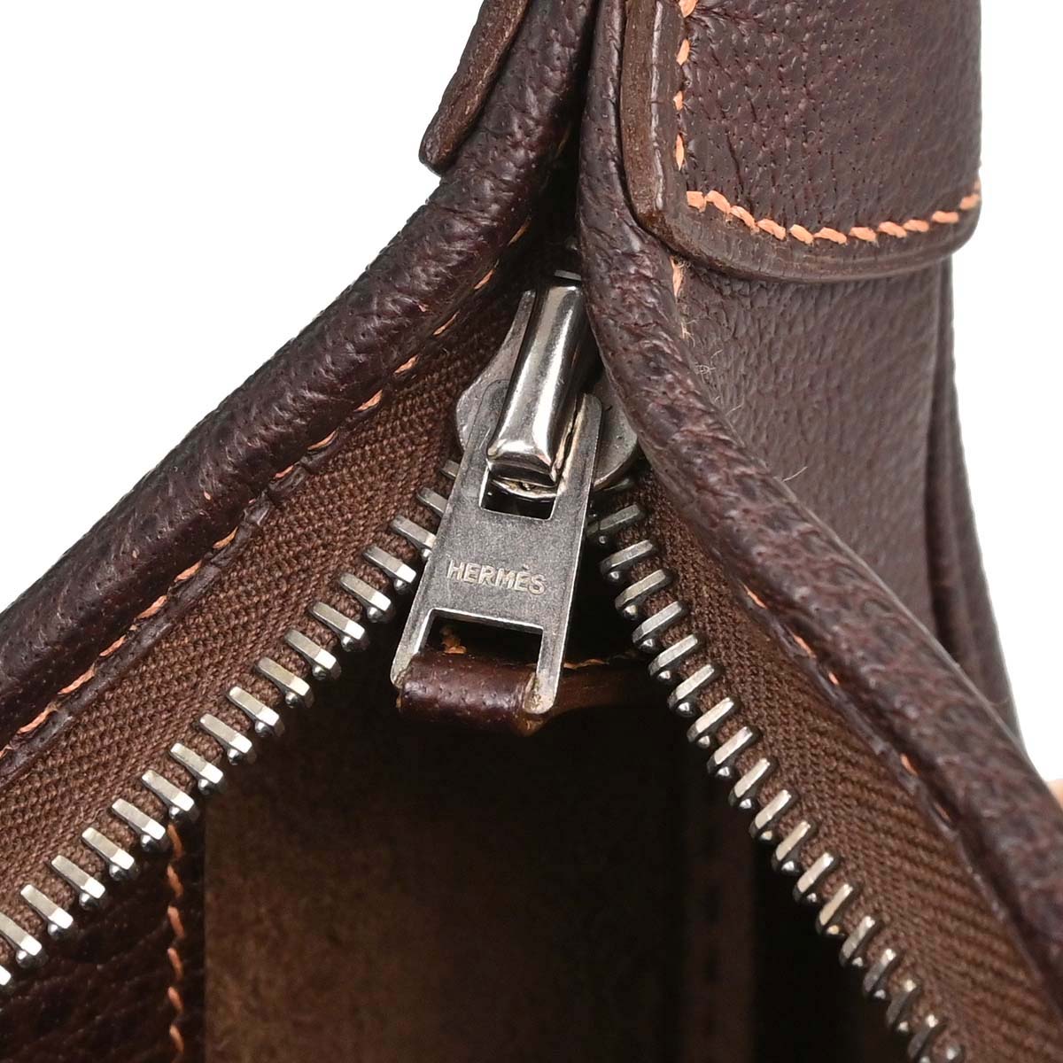 Hermes Havane Buffle Trim 31 Shoulder Bag