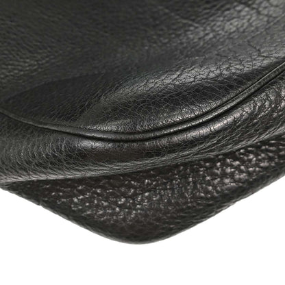 Hermes Black Buffalo Skipper Trim 31 Shoulder Bag