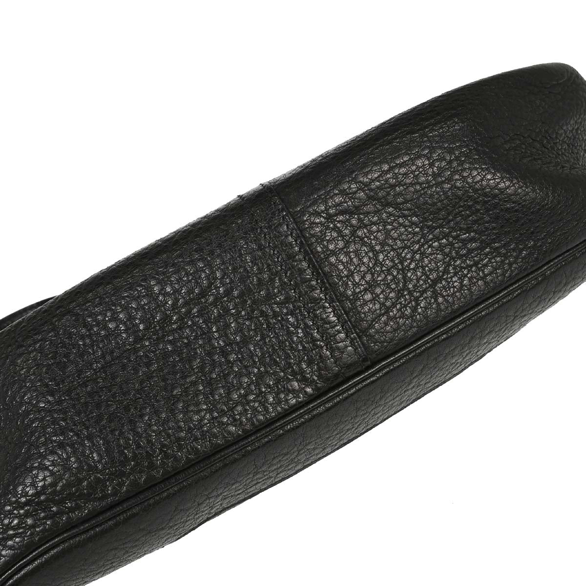 Hermes Black Buffalo Skipper Trim 31 Shoulder Bag