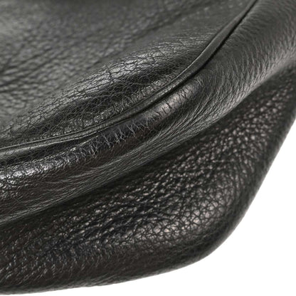 Hermes Black Buffalo Skipper Trim 31 Shoulder Bag
