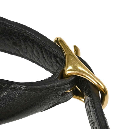 Hermes Black Buffalo Skipper Trim 31 Shoulder Bag