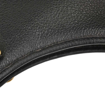 Hermes Black Buffalo Skipper Trim 31 Shoulder Bag
