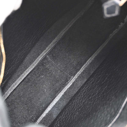 Hermes Black Buffalo Skipper Trim 31 Shoulder Bag
