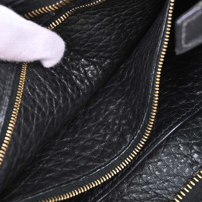 Hermes Black Buffalo Skipper Trim 31 Shoulder Bag